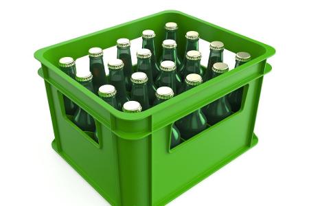Im Keller gelagert und nicht bei allen im Gedächtnis präsent ist der Bierkasten. Zwischen den Flaschen können die Ostereier ...