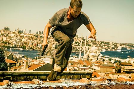 Filmemacher/Schauspieler/Produzent/Writer/Cutter/Composer Til Schweiger auf Außen- und Kino-Einsatz im 