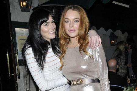 Auf den ersten Blick sieht man nicht, dass es sich um Geschwister handelt. Doch die Schwarzhaarige an Lindsay Lohans (29) Se...