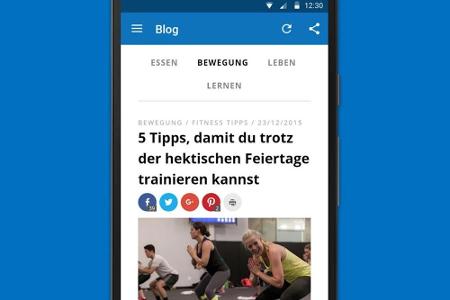 Tägliche Kalorienziele, Infos zum erledigten Training und mehr helfen dabei, die eigenen Abnehmanstrengungen nicht aus den A...