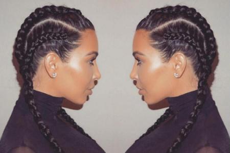 Kein Trend ohne die Kardashians: Natürlich haben auch Kim, Kendall und Co. die It-Frisur für sich entdeckt. Fotos davon teil...