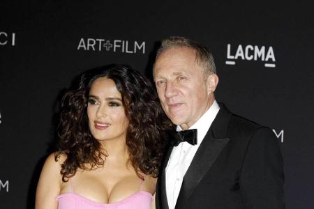 Auch die Naturschönheit Salma Hayek und der reiche François-Henri Pinault sind optisch ein eher ungleiches Paar.