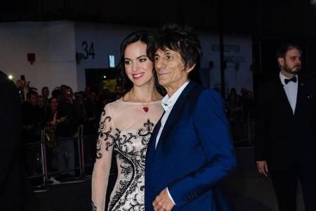 2012 heiratete Ron Wood die schöne Theaterproduzentin Sally Humphreys. Für die Rolling-Stones-Legende ist es bereits die dri...