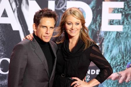 Ben Stiller ist stolz auf seine attraktive Frau Christine Taylor. Seit 2000 ist er mit der Schauspielerin verheiratet.