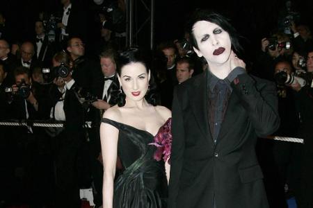 Die Schöne und das Biest: Dita von Teese und Marilyn Manson heirateten 2005. Die Ehe hielt nur ein Jahr.