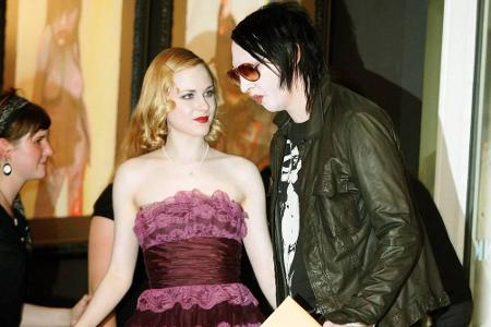 Auch Mansons Beziehung mit der Schauspielerin Evan Rachel Wood scheiterte.