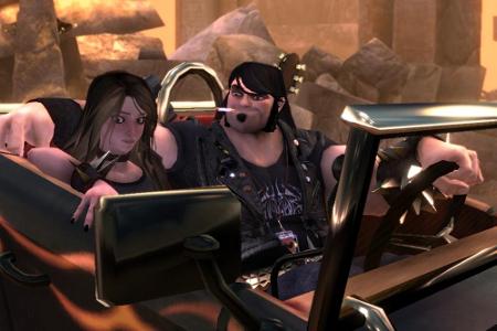 Die perfekte Liebe für das perfekte Heavy-Metal-Abenteuer: Eddie Riggs und seine Ophelia in 