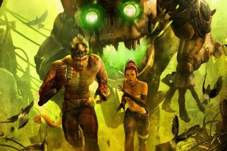 In einer postapokalyptischen Zukunft geraten Monkey und Trip in 