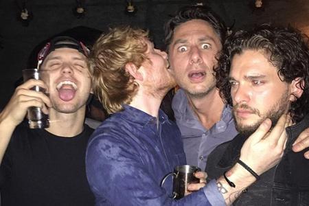 Knutsch-Selfie mit Zach Braff (40) und 