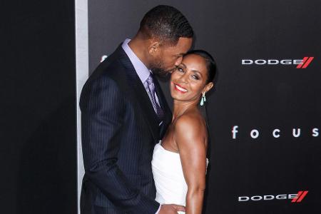 Will Smith und Jada Pinkett Smith auf der Premiere seines Films 