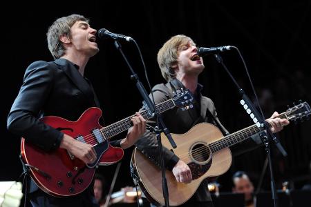 Gustaf Norén (l.) singt künftig nicht mehr gemeinsam mit Björn Dixgård für Mando Diao