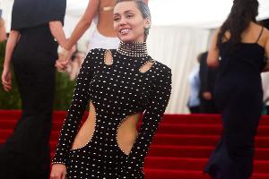 Zu dünn? Miley Cyrus Anfang Mai auf der Met Gala