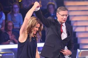Anke Engelke kann nach ihrem Auftritt bei Günther Jauch bester Laune sein