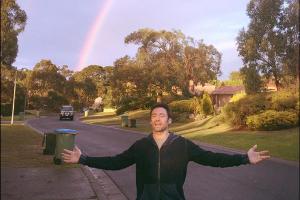 Hugh Jackman freut sich an den einfachen Dingen - zum Beispiel am australischen Wetter
