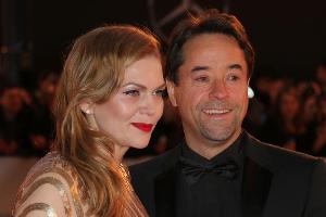 Anna Loos mit Ehemann Jan Josef Liefers bei der "Goldenen Kamera 2015" in Hamburg