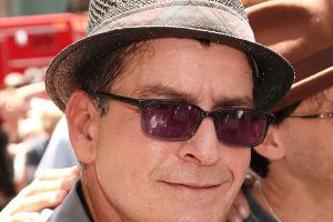 Charlie Sheen war am Montagabend nicht nach Feiern zumute