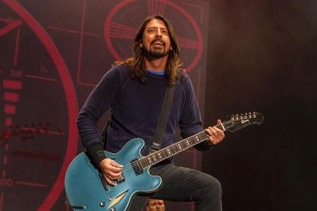 Dave Grohl von den Foo Fighters bei einem Auftritt im November 2014