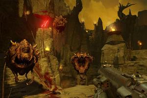 Ein Screenshot aus dem 2016 erscheinenden "Doom"