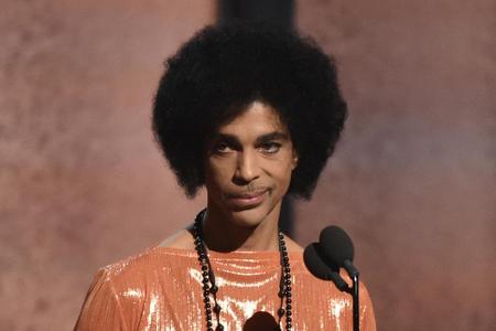 Pop-Icone Prince ist hier bei den Grammy Awards 2015 in Los Angeles zu sehen