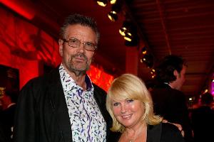 Günther Klum zusammen mit seiner Ehefrau Erna im Jahr 2014 bei der Verleihung des Deutschen Filmpreises in Köln