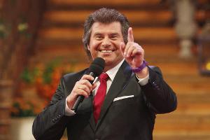 Ein letztes Mal noch präsentiert Andy Borg den "Musikantenstadl"