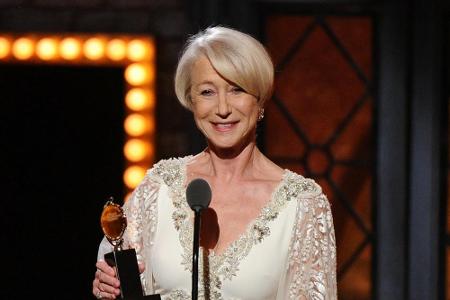 Helen Mirren freut sich über ihren Tony Award
