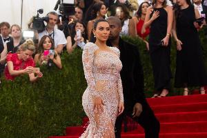 Kim Kardashian und Kanye West bei der MET-Gala in New York im Mai