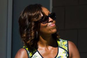 First Lady Michele Obama beim 18. Arthur Ashe Kids' Day in New York