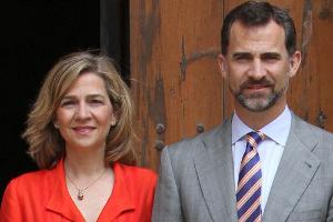 Hochadel verpflichtet: Cristina von Spanien und ihr Bruder, König Felipe