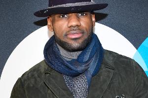 LeBron James ohne Sportklamotten