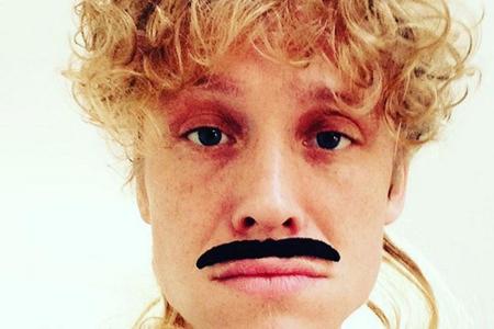 Ob Matthias Schweighöfer auch längerfristig Gefallen am Vokuhila findet?