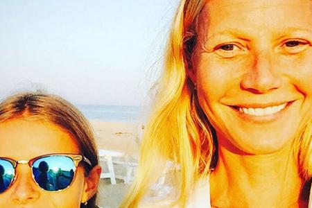 Zwei natürliche Schönheiten: Gwyneth Paltrow mit ihrer Tochter