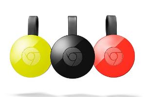 Den Chromecast 2 gibt es erstmals in drei verschiedenen Farben zu kaufen