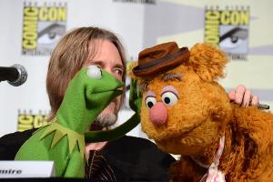 Kermit der Frosch und Fozzie Bär auf der Comic Con in San Diego
