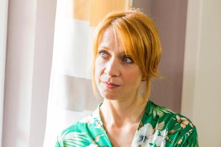 Annika Ernst als Gemeindesekretärin Katharina Marquardt in der ZDF-Familienserie 