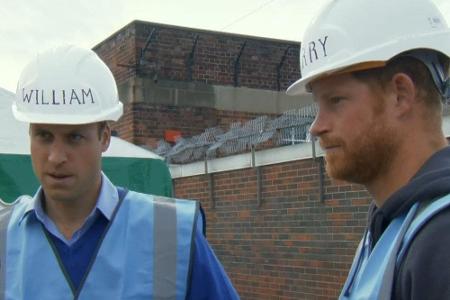 Vollste Konzentration bei William und Harry