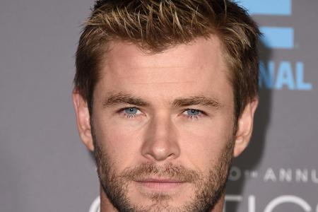 Der Schauspieler Chris Hemsworth bei einem Award in Los Angeles