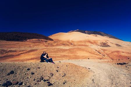 In der Mondlandschaft des Eide Nationalparks
