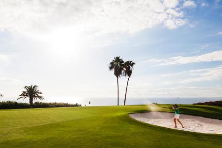 Golfen mit Meerblick bei Golf Costa Adeje