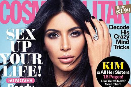 Kim Kardashian auf dem November-Cover der 