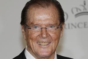 Roger Moore bei einer Veranstaltung in Monaco