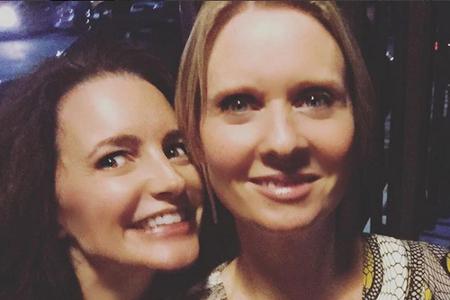 Bei Kristin Davis (li.) und Cynthia Nixon ist die Wiedersehensfreude groß