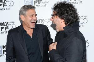 Zwei, die sich gut verstehen: George Clooney (li.) und Joel Coen im September beim New York Film Festival