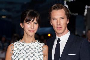 Wegen einer Stalkerin sorgt sich Benedict Cumberbatch auch um Ehefrau Sophie Hunter