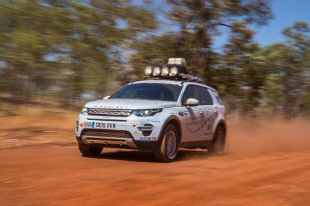 Der neue Land Rover Discovery Sport im australischen Outback