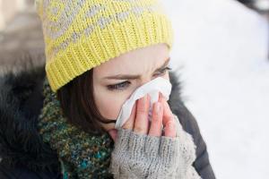 Herbst und Winter ist Erkältungszeit