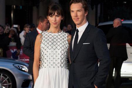Benedict Cumberbatch und Sophie Hunter wieder auf dem roten Teppich