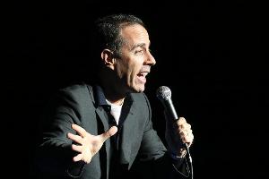 Jerry Seinfeld in Aktion - hier bei einem Auftritt im New Yorker Madison Square Garden