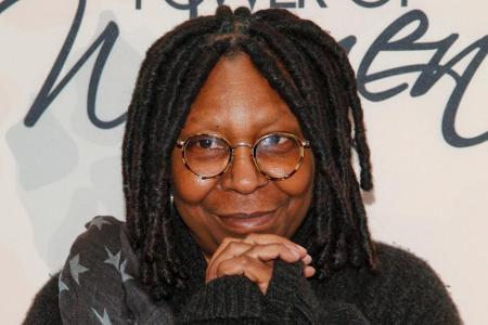 Immer ein Lächeln im Gesicht: Whoopi Goldberg