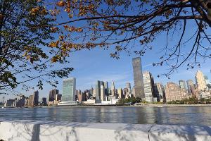 Die Skyline von Manhatten, ein Wahrzeichen New Yorks